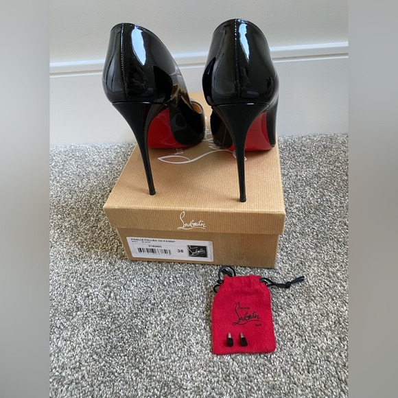 Christian Louboutin Pigalle Follies 100 Patent - Size 38 - Picture 1 of 8